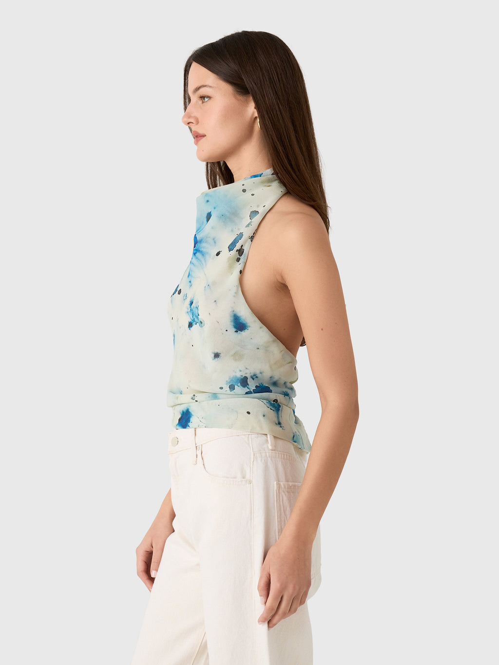 Paris Georgia Women's Back Wrap Top - Saint Bernard