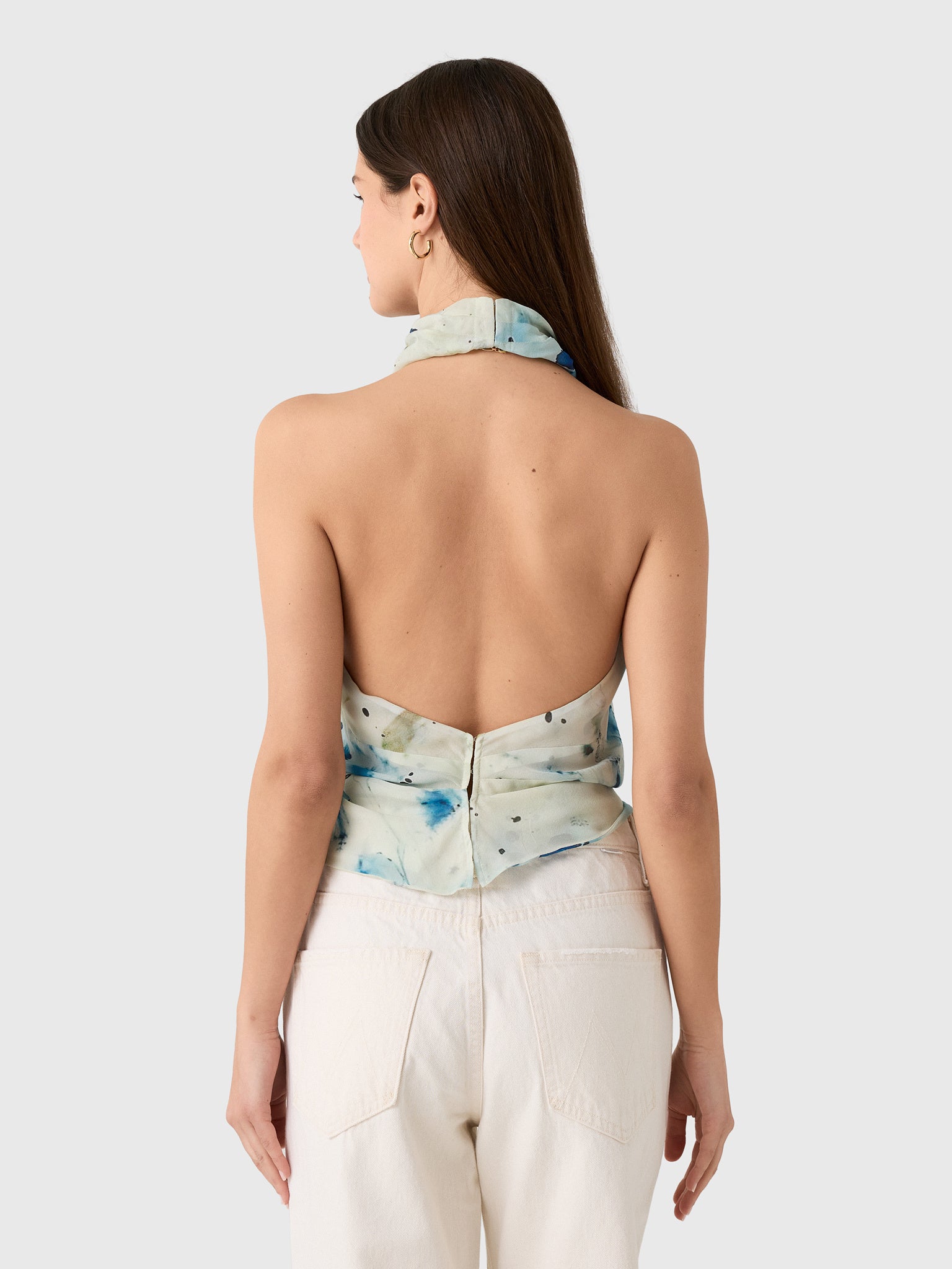 Paris Georgia Women's Back Wrap Top - Saint Bernard