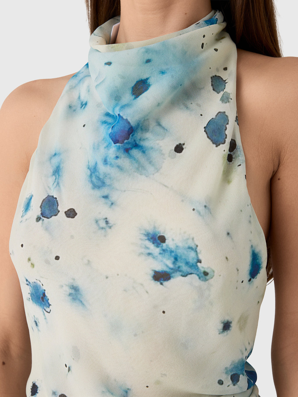 Paris Georgia Women's Back Wrap Top - Saint Bernard