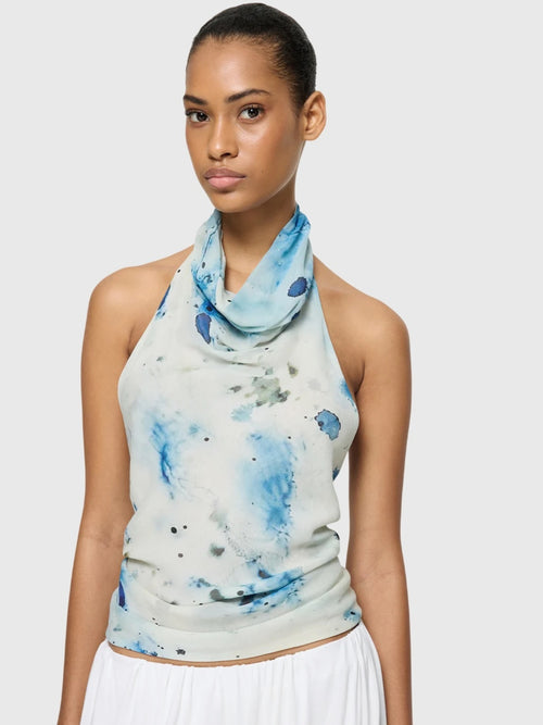Paris Georgia Women's Back Wrap Top