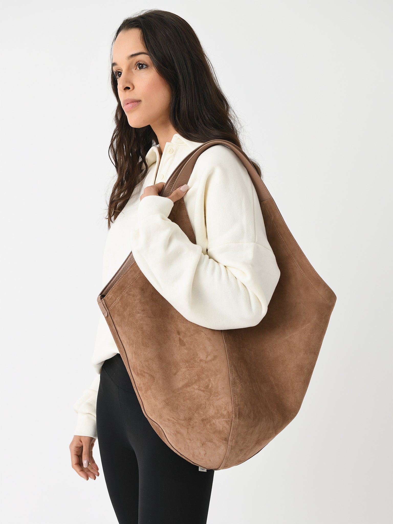 Mansur Gavriel Soft M Hobo Bag - Saint Bernard