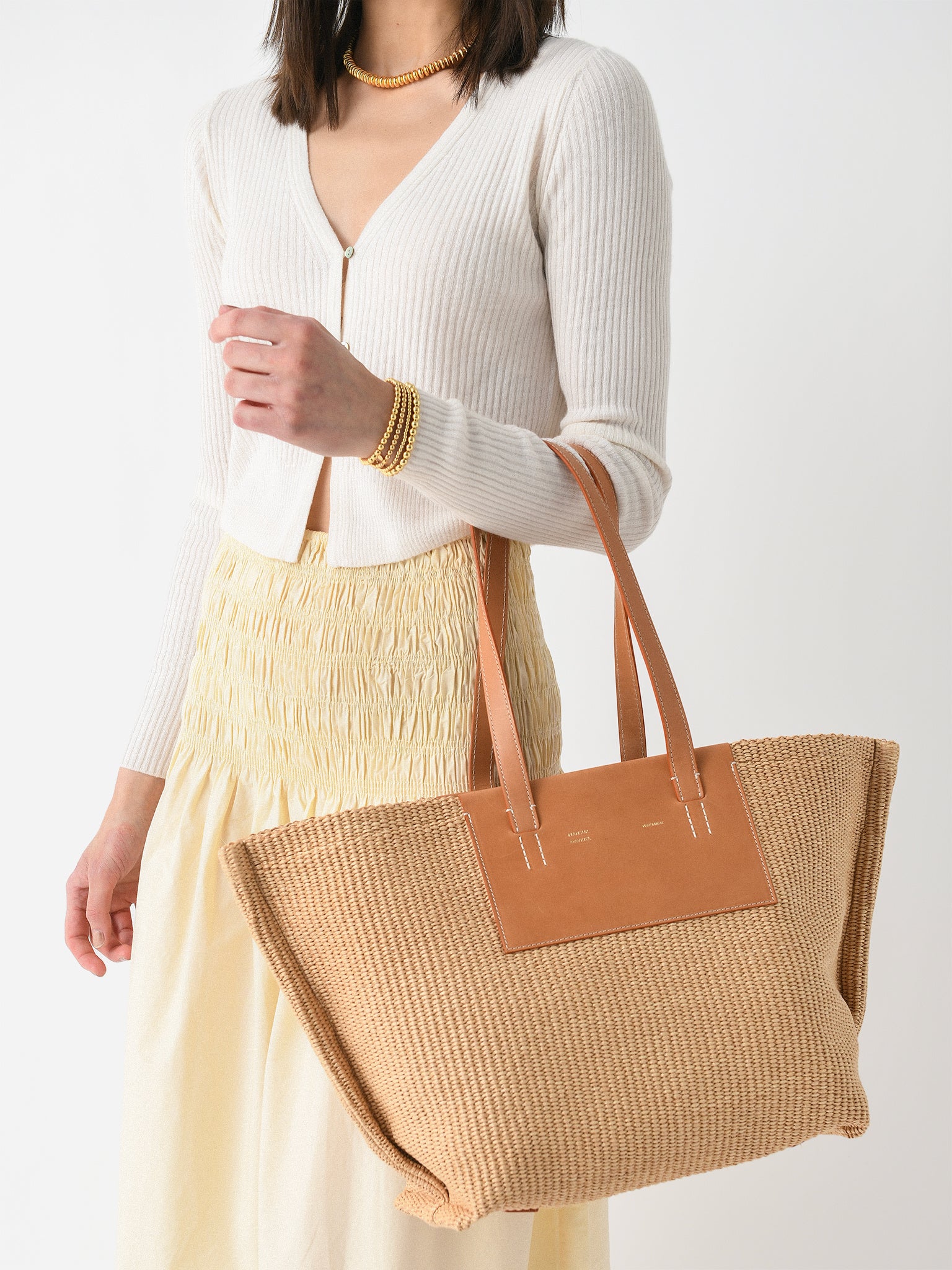 Mansur Gavriel Market Tote – Saint Bernard