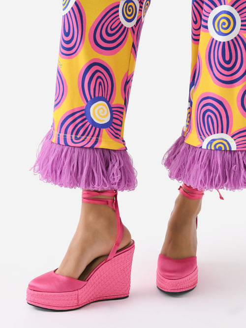 Vibi Venezia Women's Plateau Lace Wedge