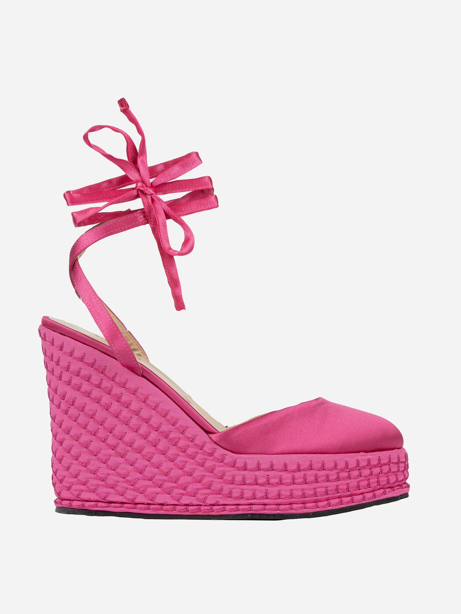 Vibi Venezia Women's Plateau Lace Wedge - Saint Bernard