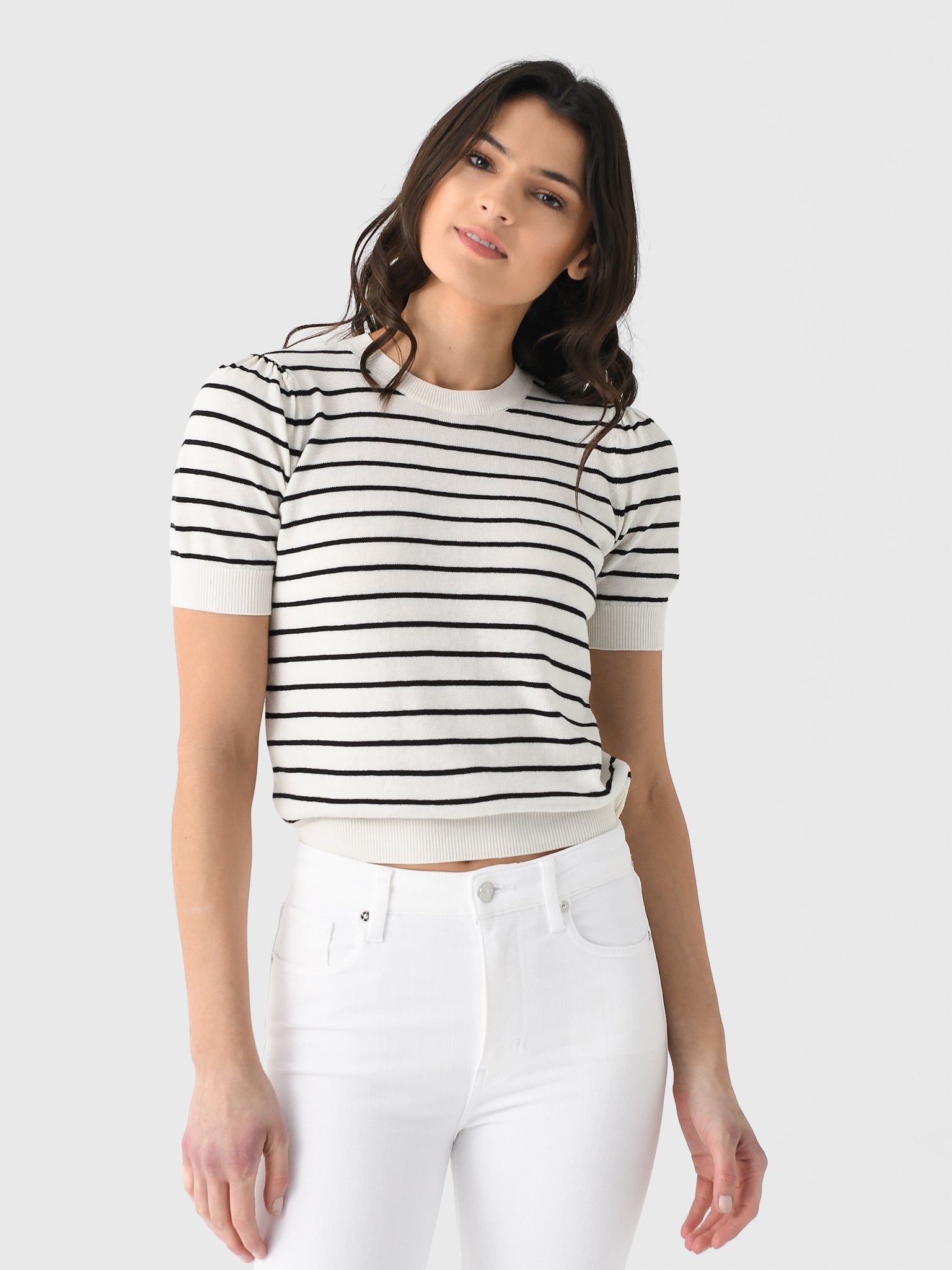 Frame Women's The Gathered Sweater - Saint Bernard