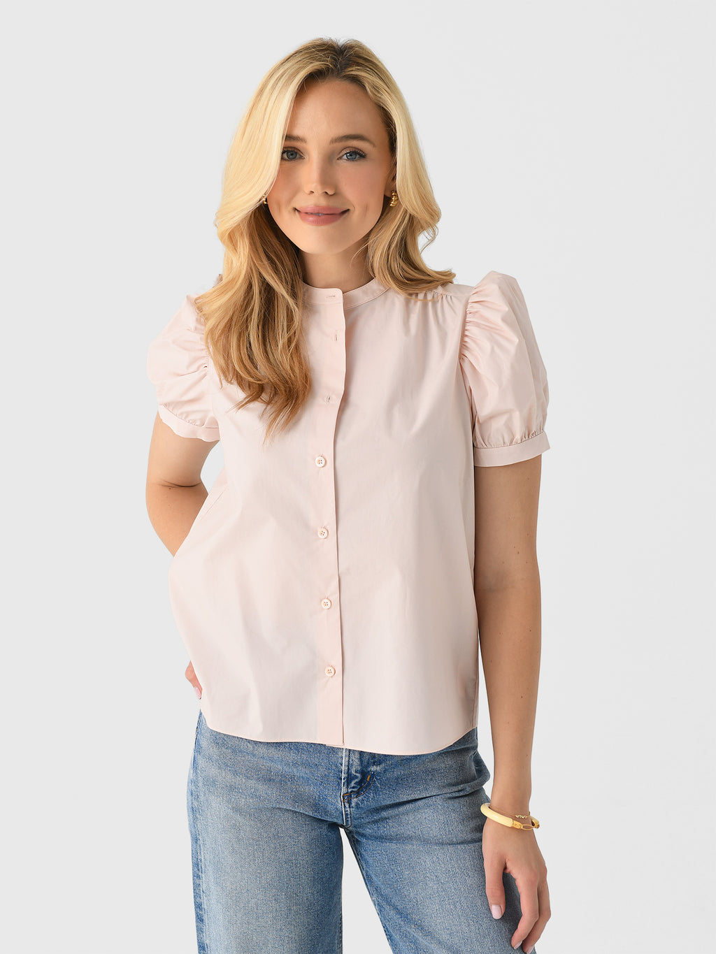 Frame Women's The Gathered Top - Saint Bernard