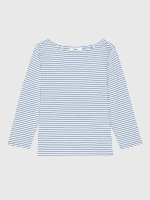 Frame Women's The Long Sleeve Boatneck Tee
