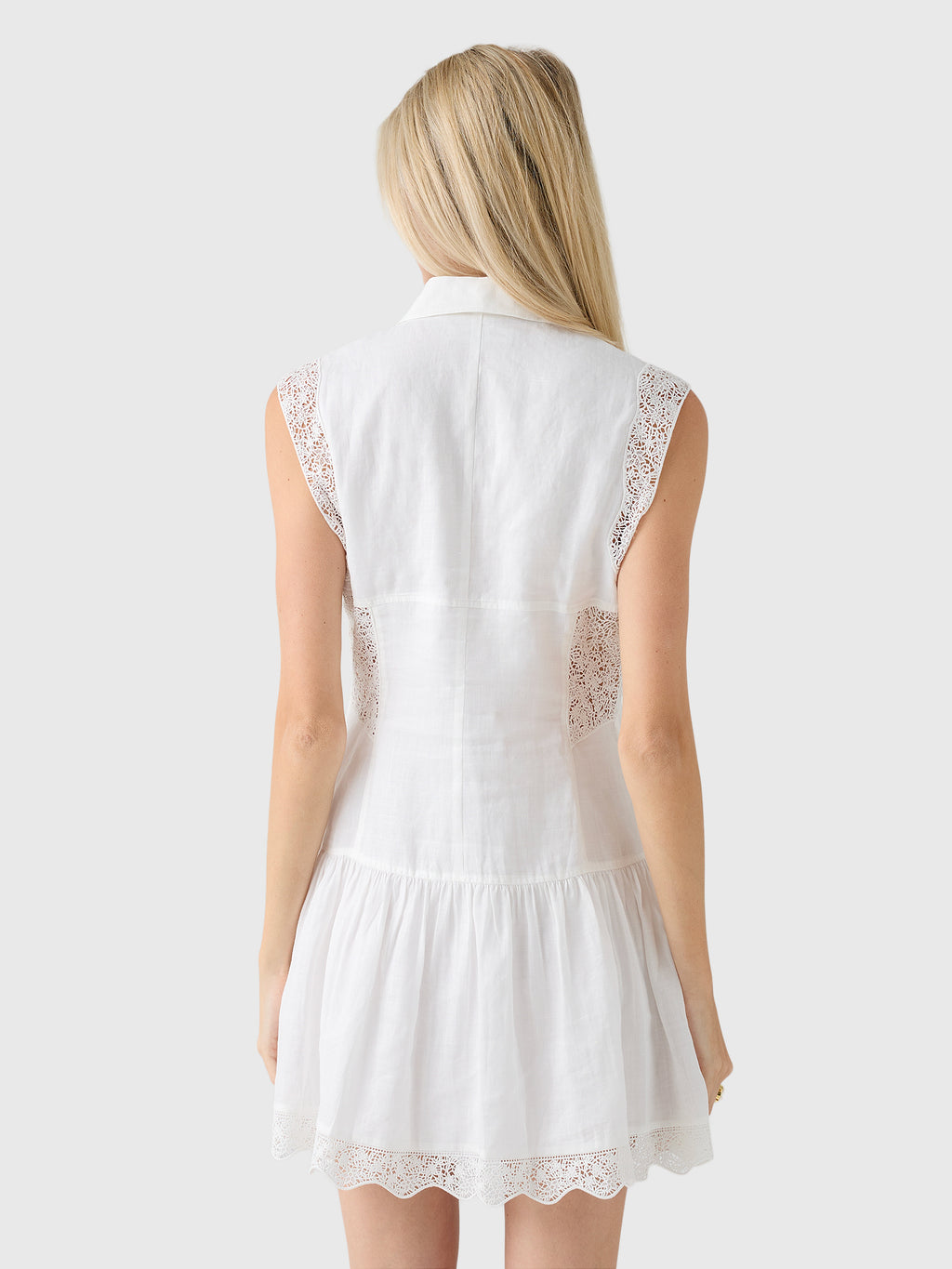 Frame Women's The Embroidered Day Dress - Saint Bernard