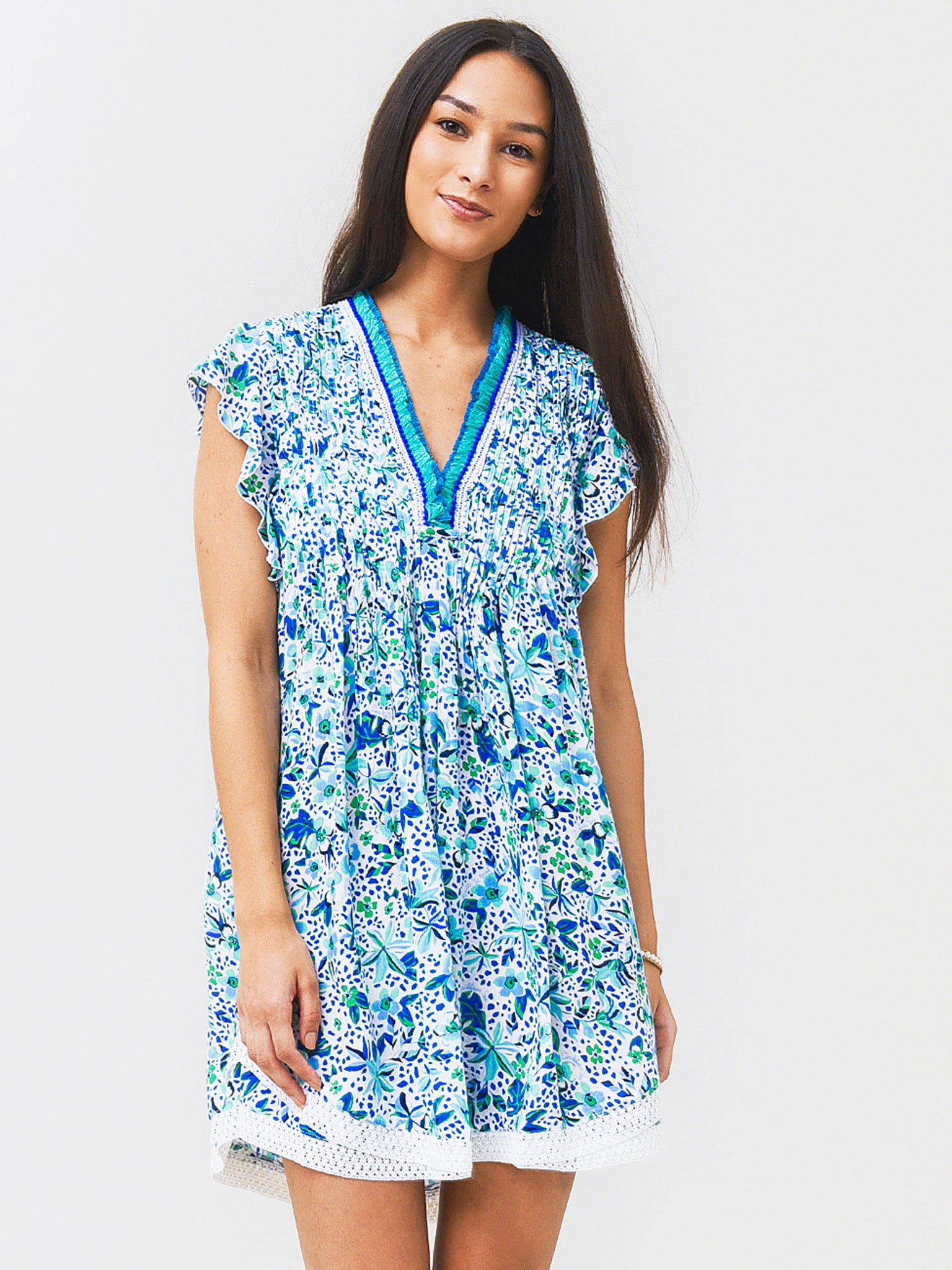 Poupette St. Barth Women's Sasha Mini Dress - Saint Bernard