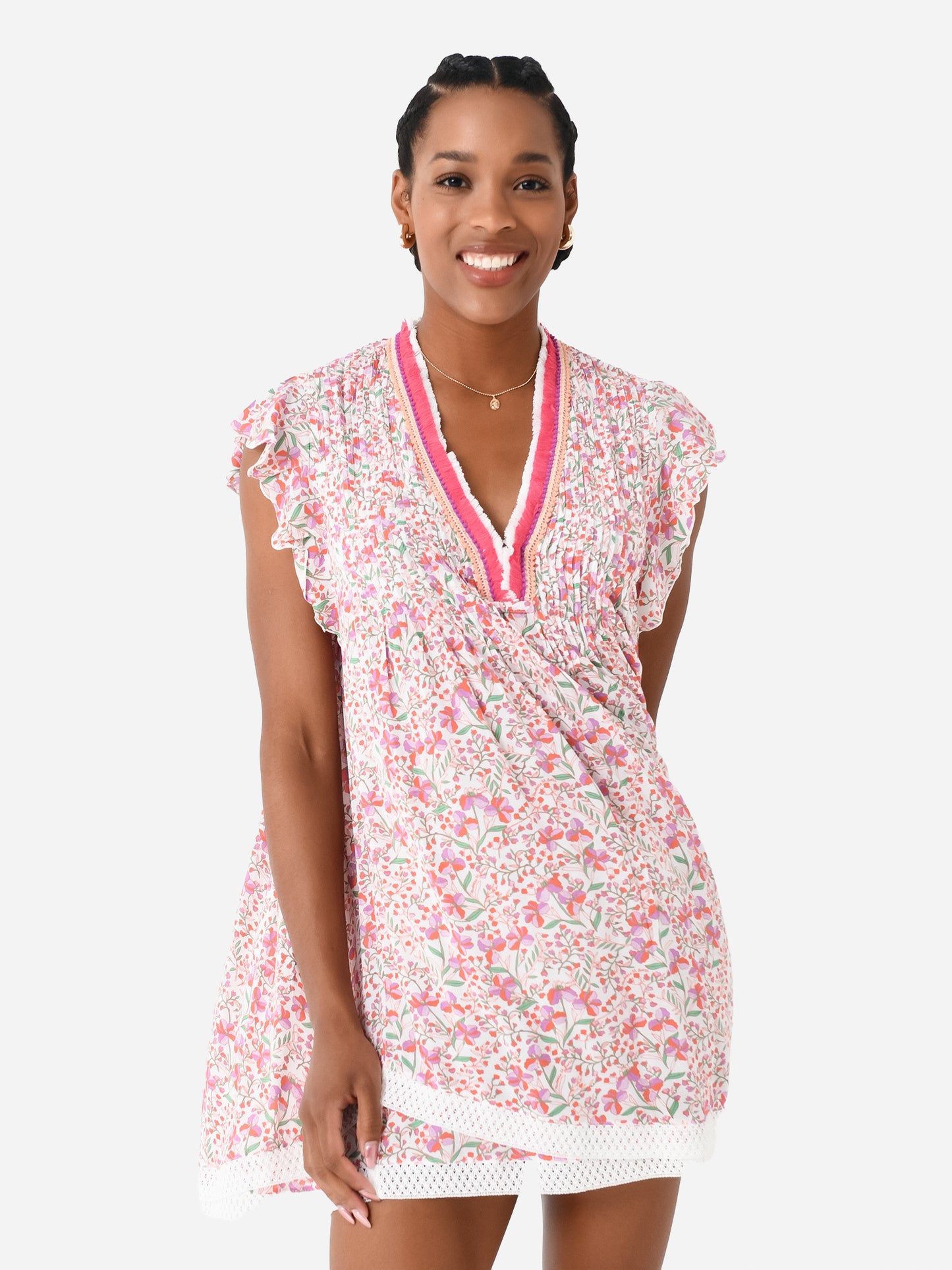 Poupette St Barth Women's Sasha Mini Dress - Saint Bernard