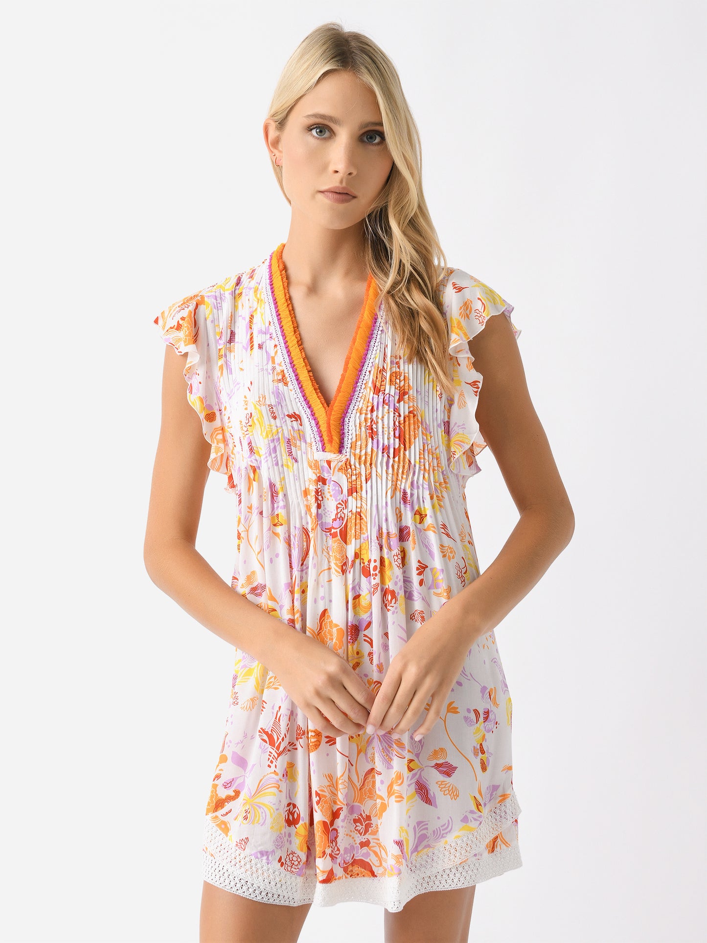 Poupette St Barth Women's Sasha Mini Dress - Saint Bernard