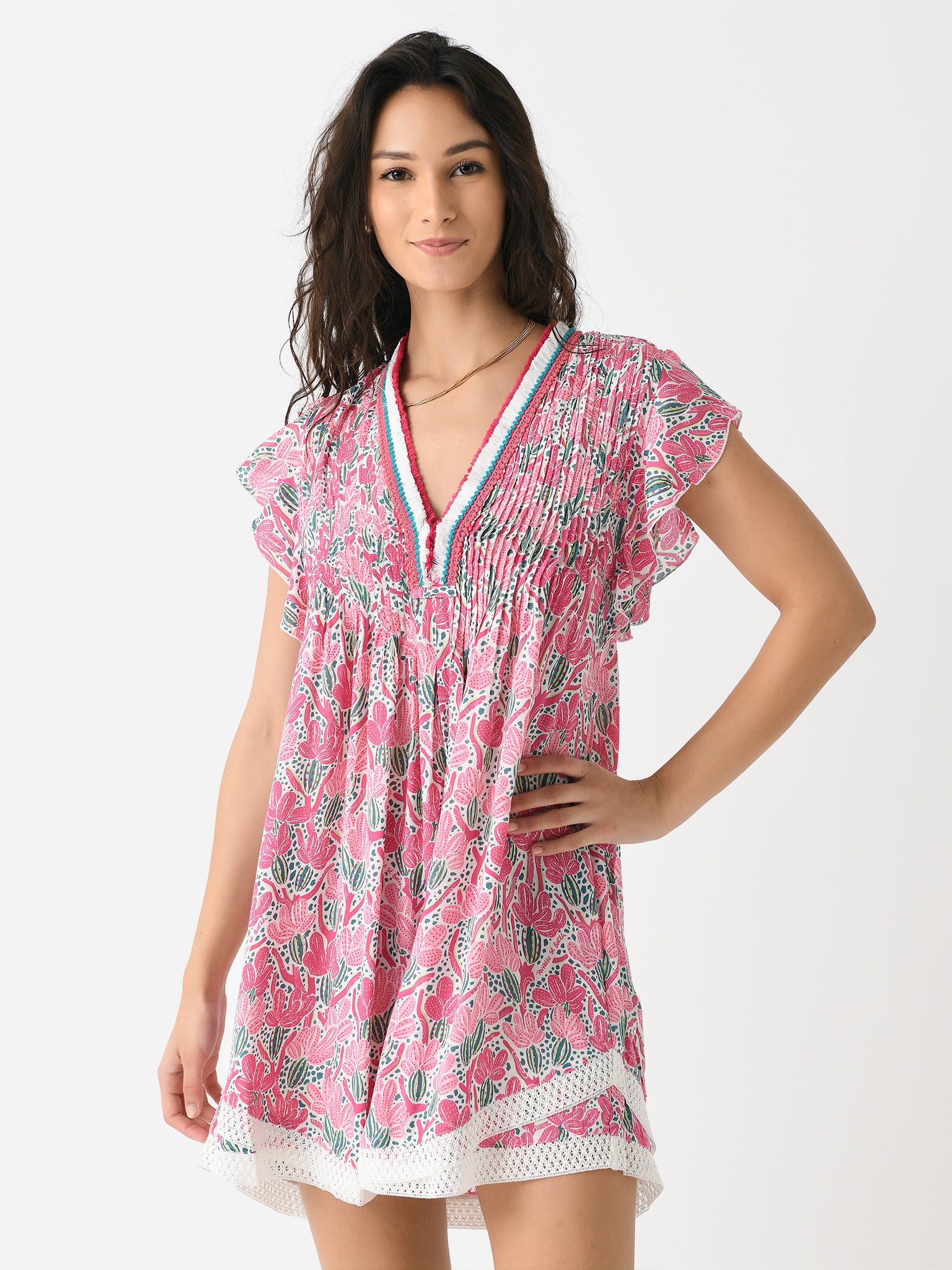 Poupette St Barth Women's Sasha Mini Dress - Saint Bernard