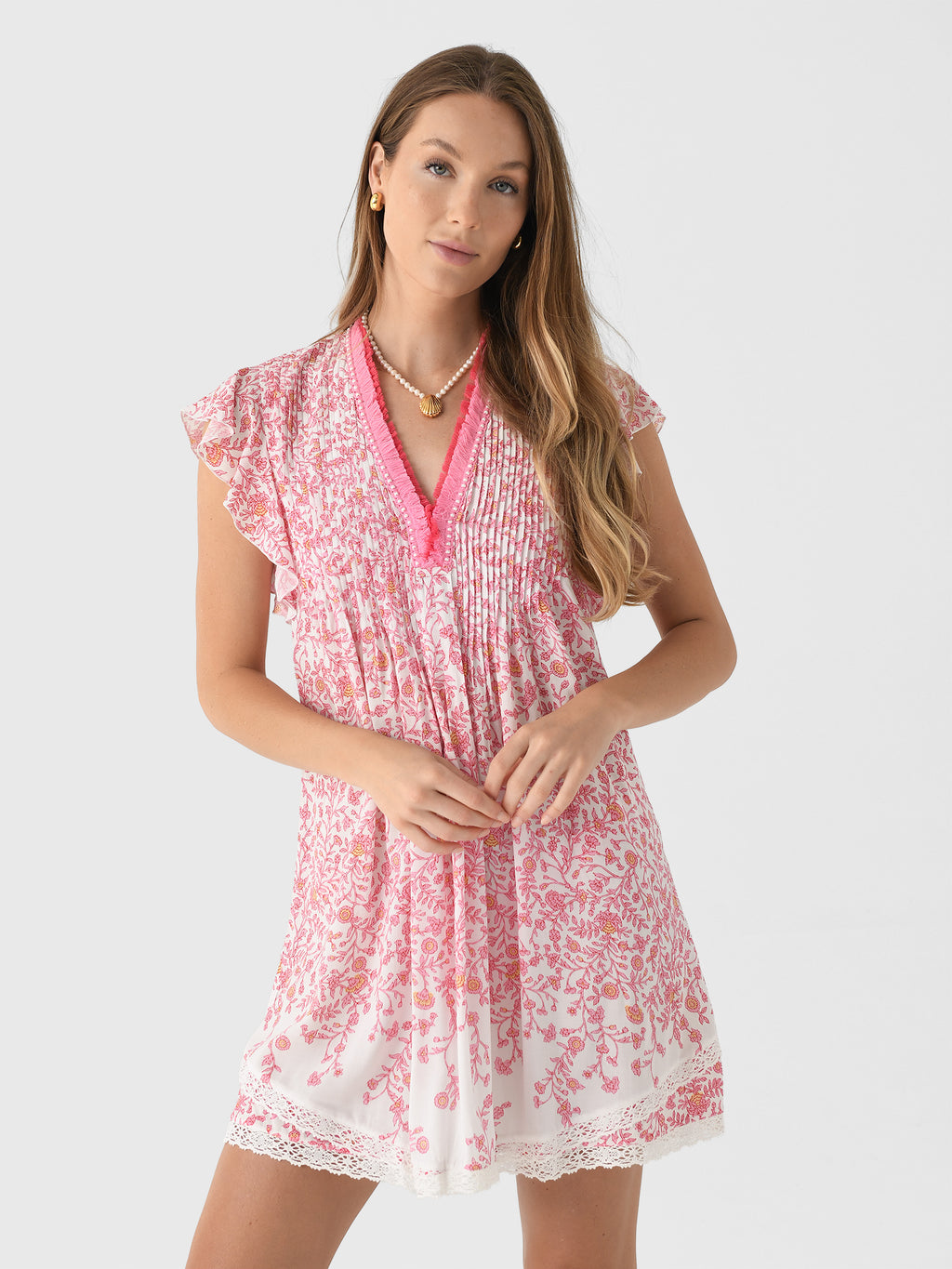 Poupette St Barth Women's Sasha Mini Dress - Saint Bernard