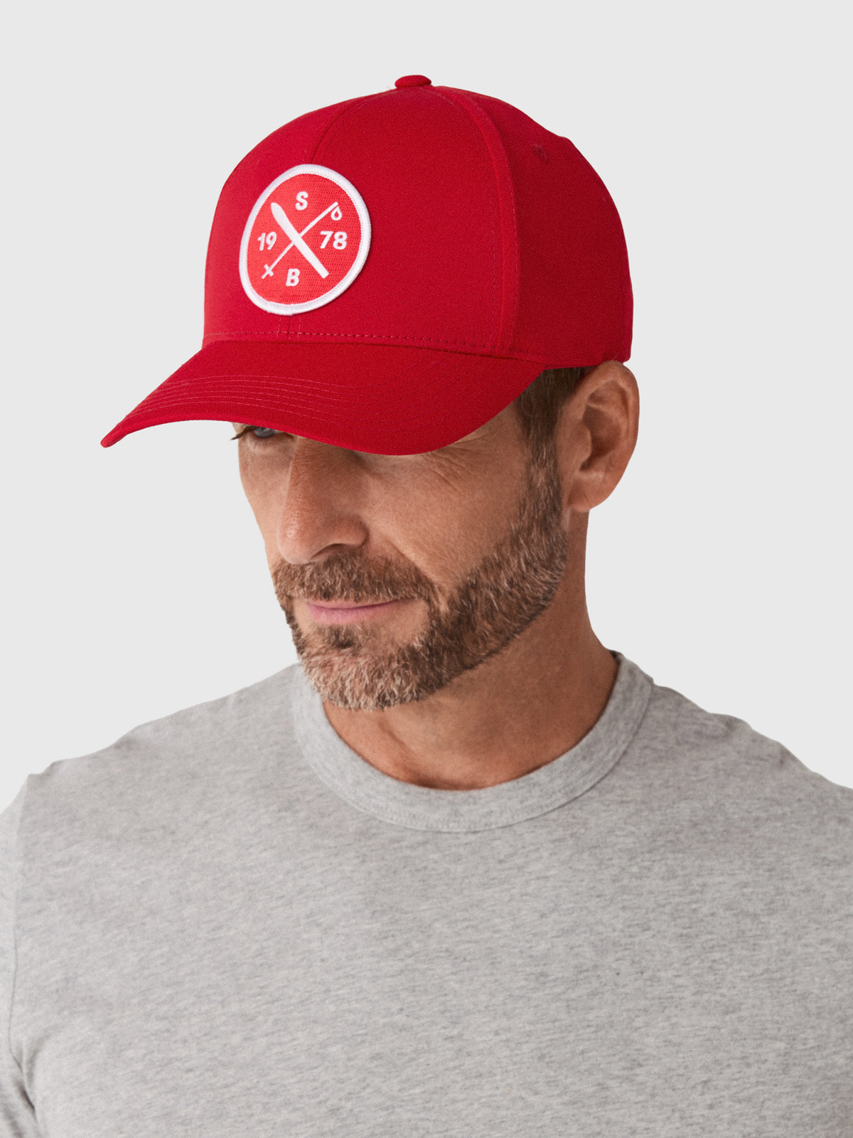 Saint Bernard Ski Cross Logo Hat - Saint Bernard