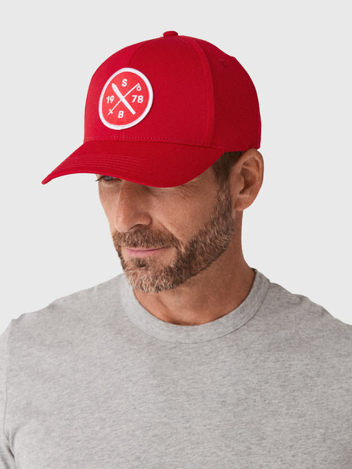 Saint Bernard Ski Cross Logo Hat - Saint Bernard