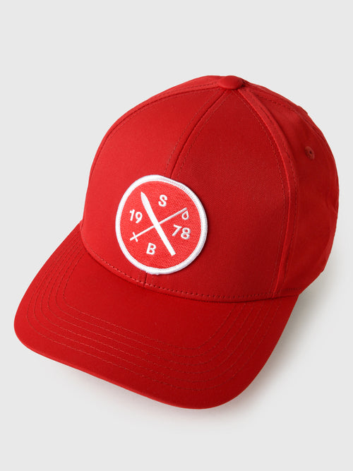 Saint Bernard Ski Cross Logo Hat