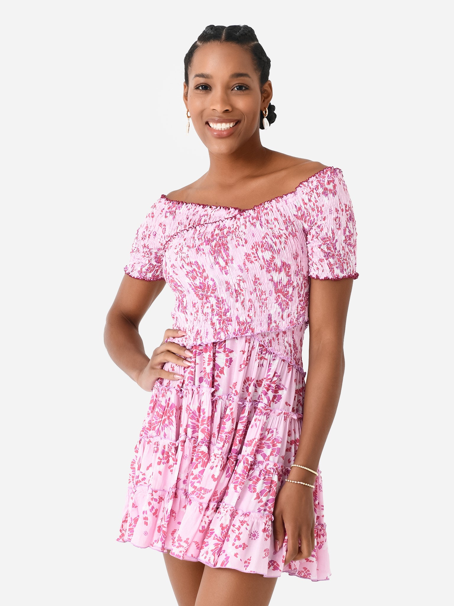 Poupette St Barth Women's Soledad Mini Dress - Saint Bernard