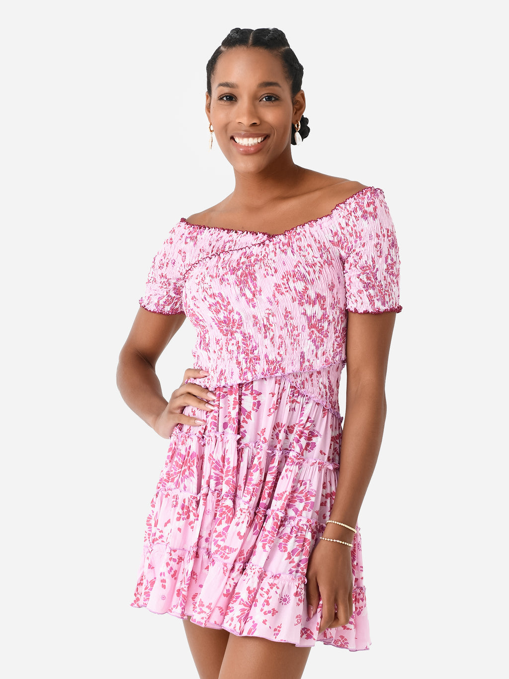 Poupette St Barth Women's Soledad Mini Dress - Saint Bernard