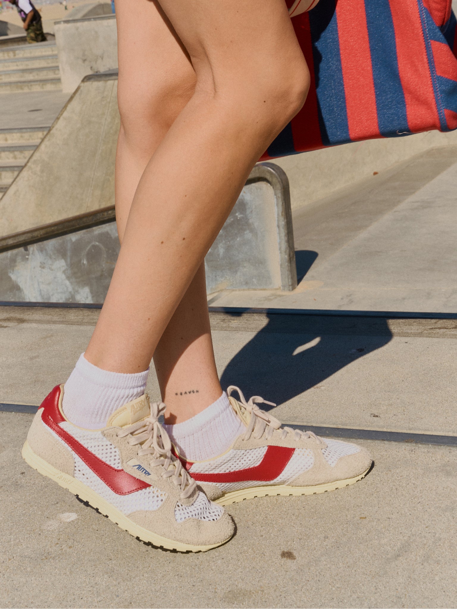 Autry Women's Windspin Low Sneaker - Saint Bernard