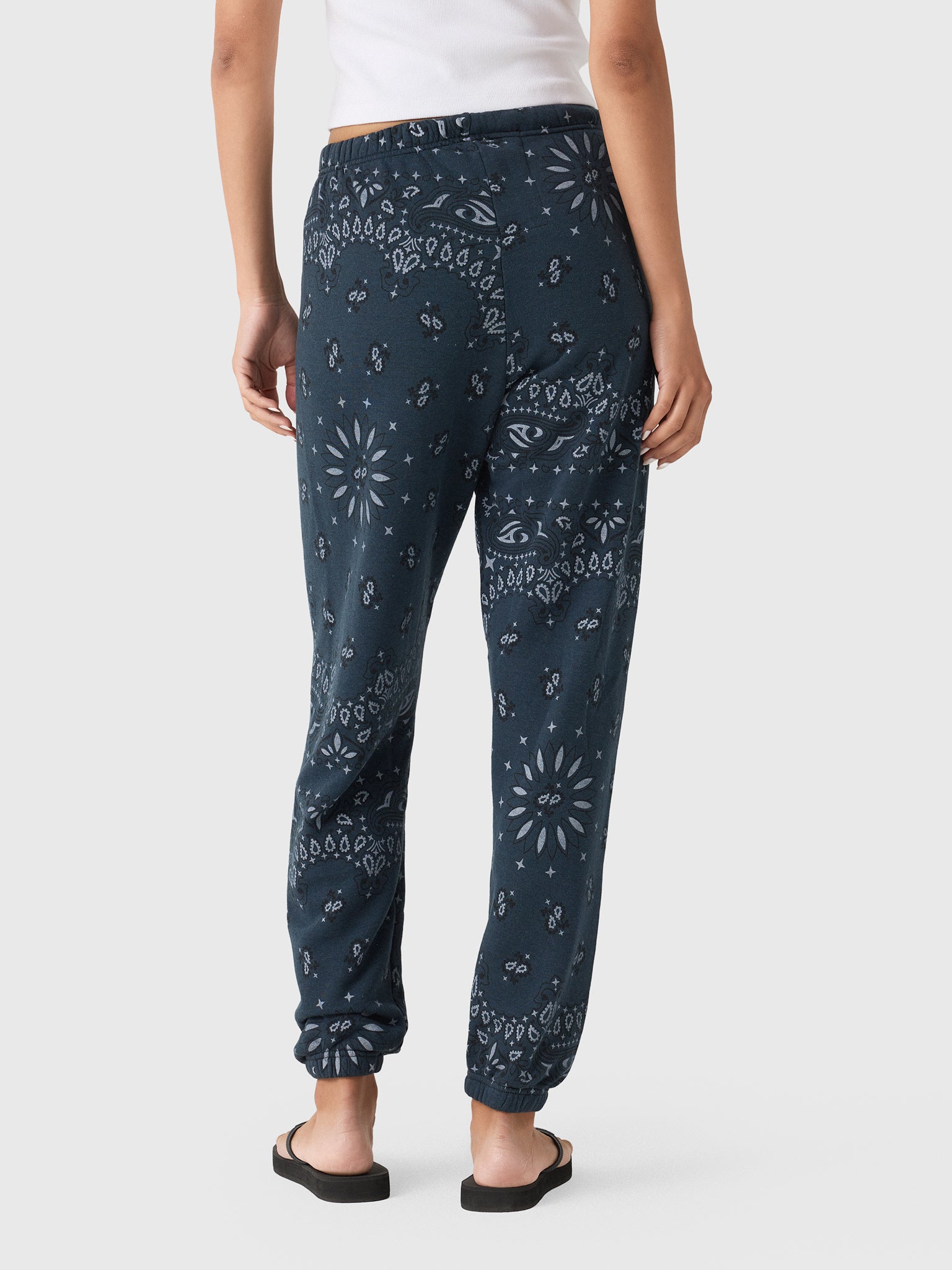 Aviator Nation Women's Bandana Sweatpant - Saint Bernard