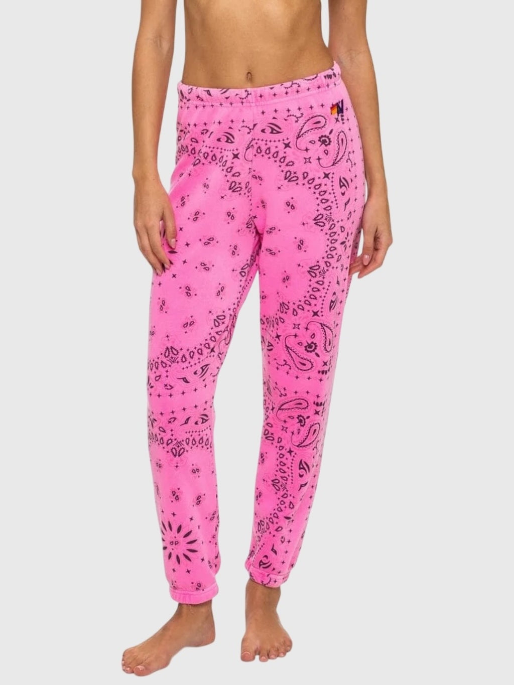 Aviator Nation Women's Bandana Sweatpant - Saint Bernard