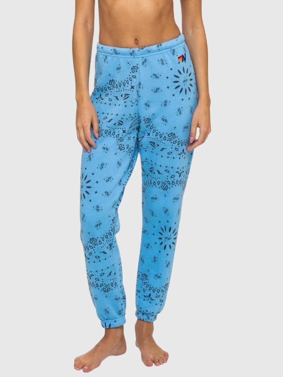 Aviator Nation Women's Bandana Sweatpant - Saint Bernard