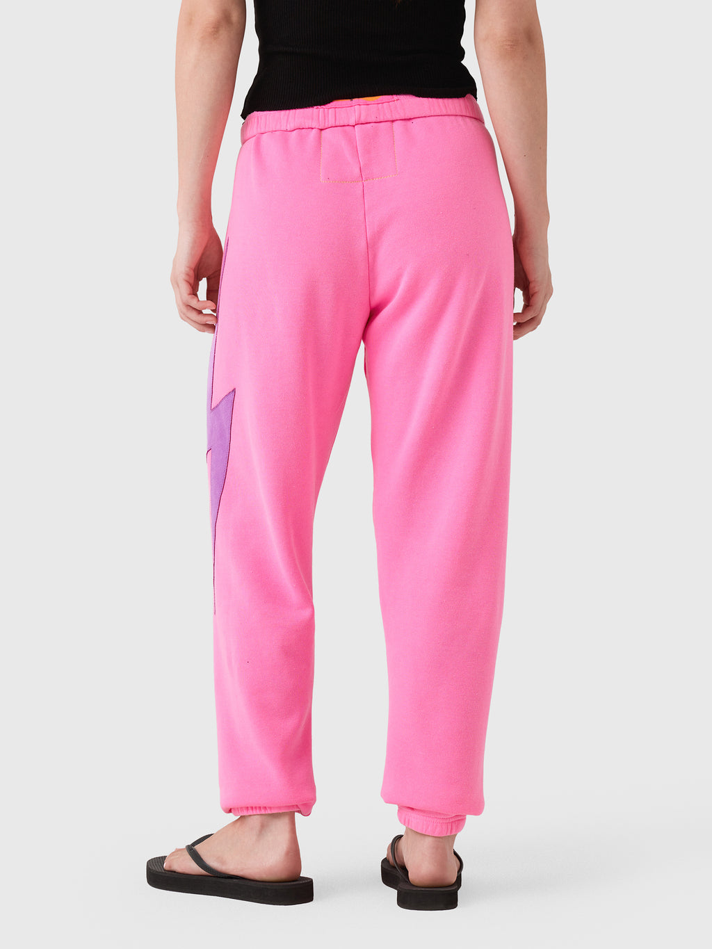 Aviator Nation Women's Bolt Stitch Sweatpant - Saint Bernard