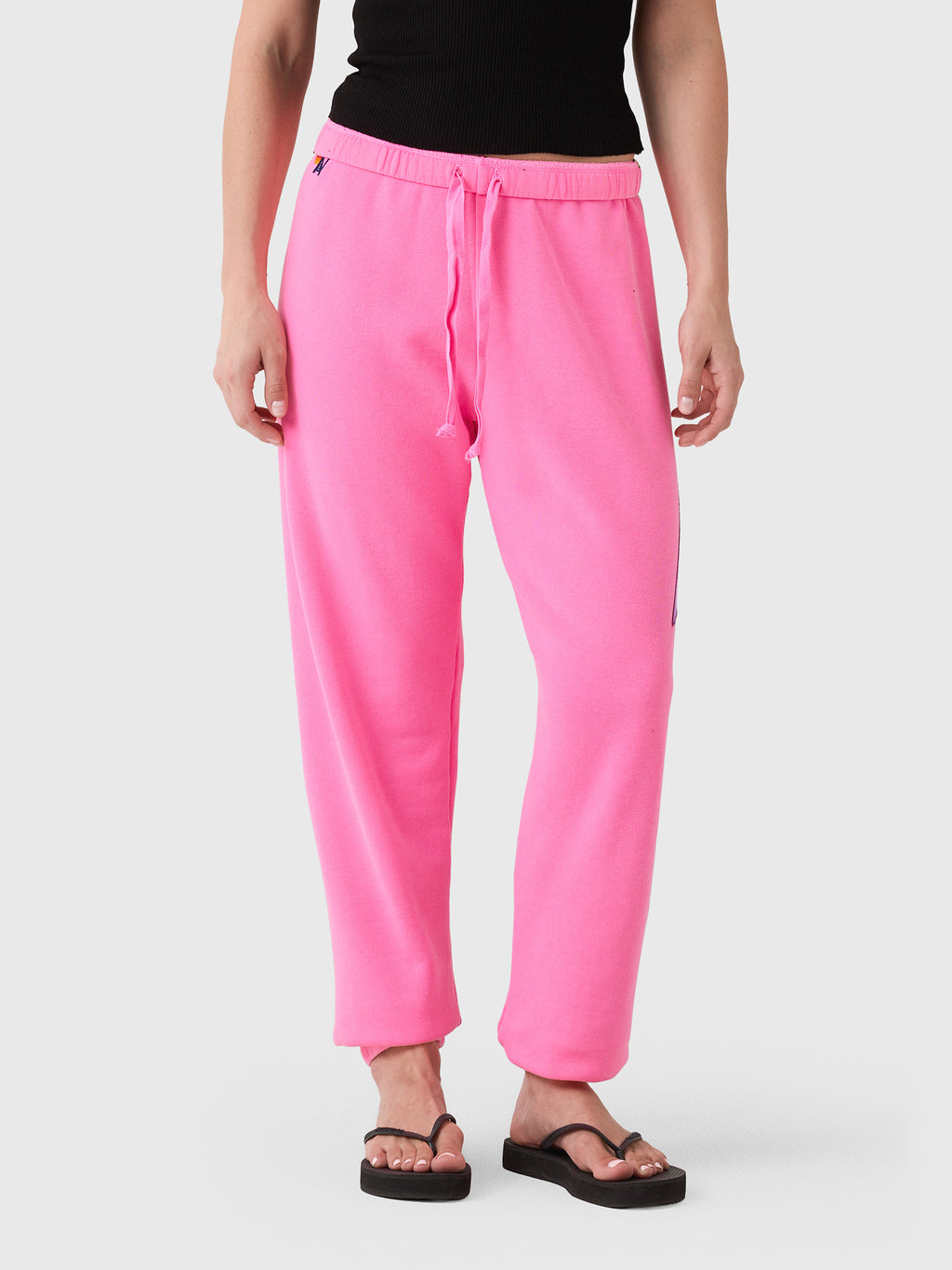 Aviator Nation Women's Bolt Stitch Sweatpant - Saint Bernard