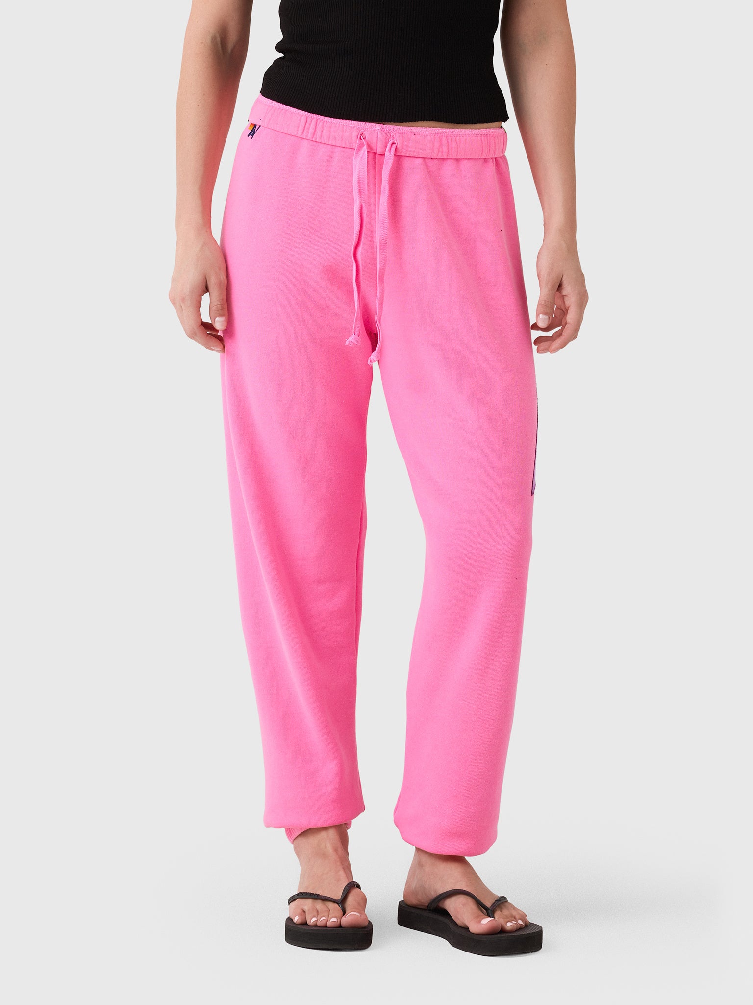 Aviator Nation Women's Bolt Stitch Sweatpant - Saint Bernard