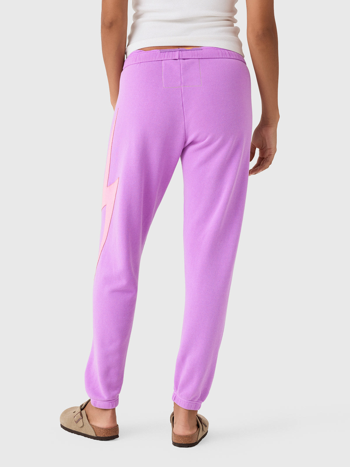 Aviator Nation Women's Bolt Stitch Sweatpant - Saint Bernard