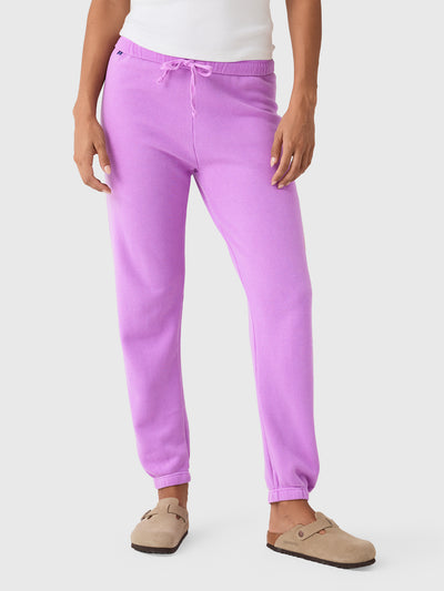 Aviator Nation Women's Bolt Stitch Sweatpant - Saint Bernard