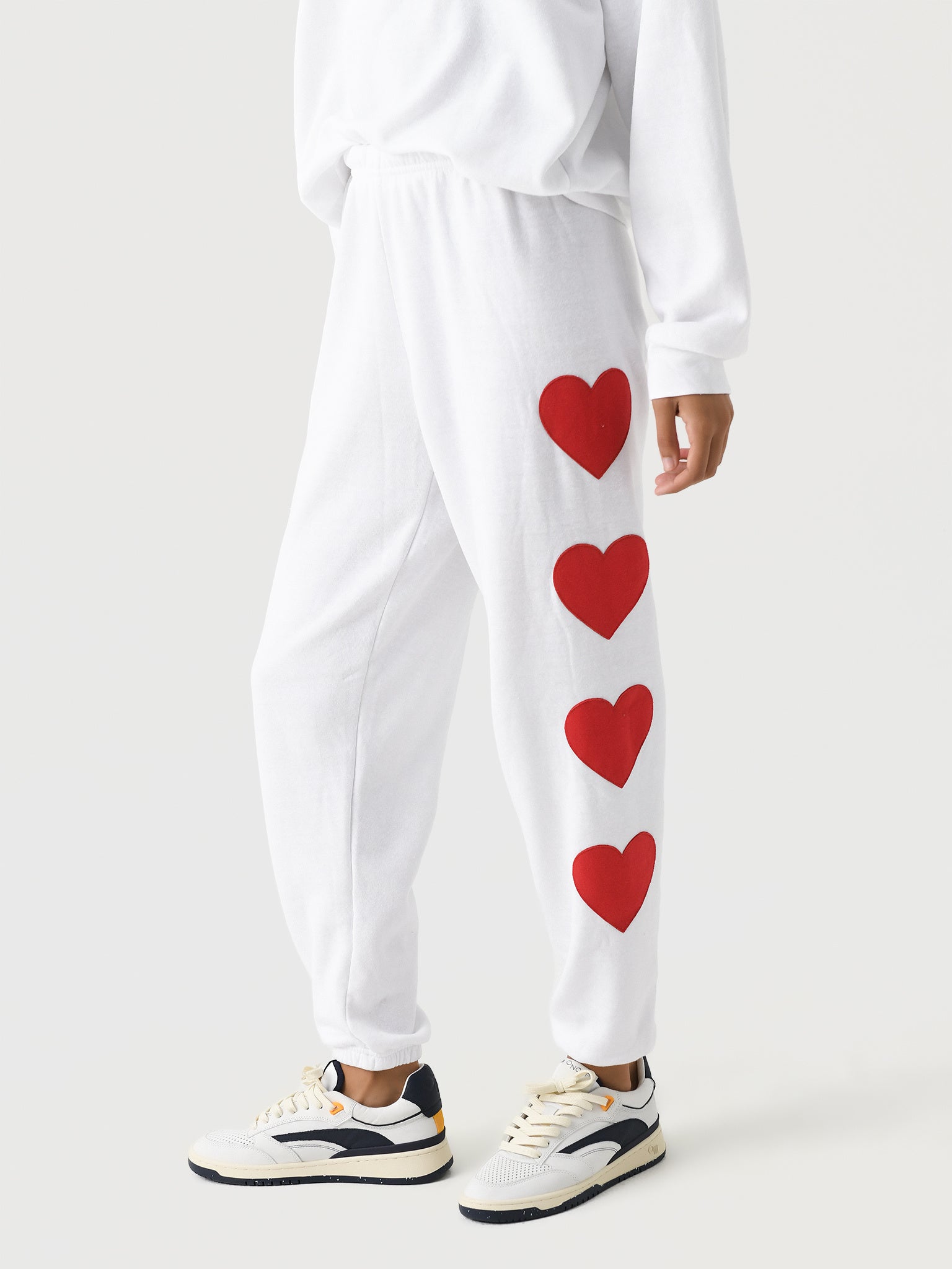 Aviator Nation Women's Heart Stitch 4 Sweatpant | $156.00 | Saint