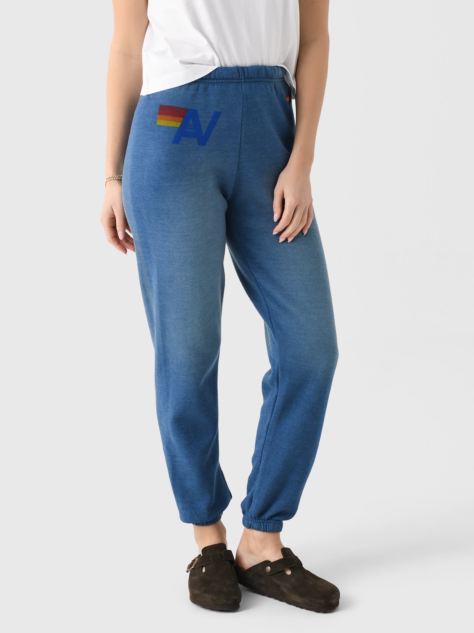 Aviator Nation Women's Vintage Logo Sweatpant - Saint Bernard