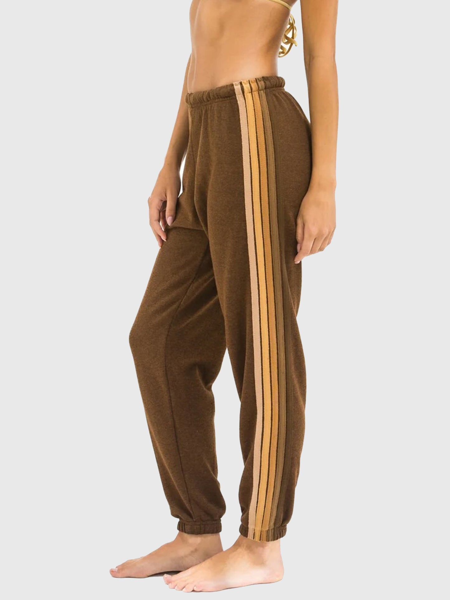 Aviator Nation Women's 5 Stripe Sweatpant