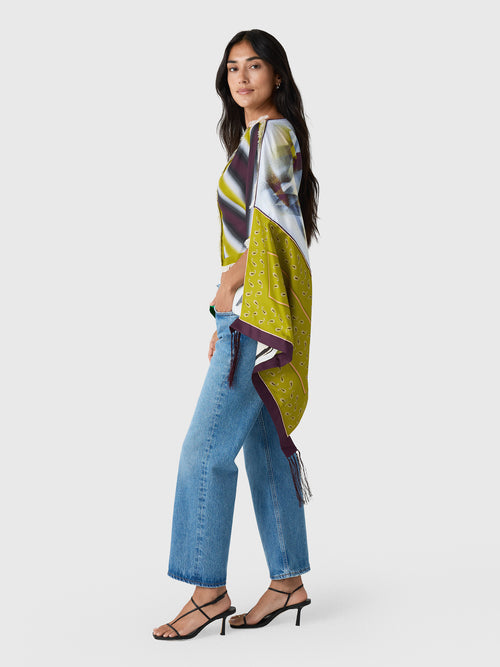 Otzio Women's Scarves Patchwork Top