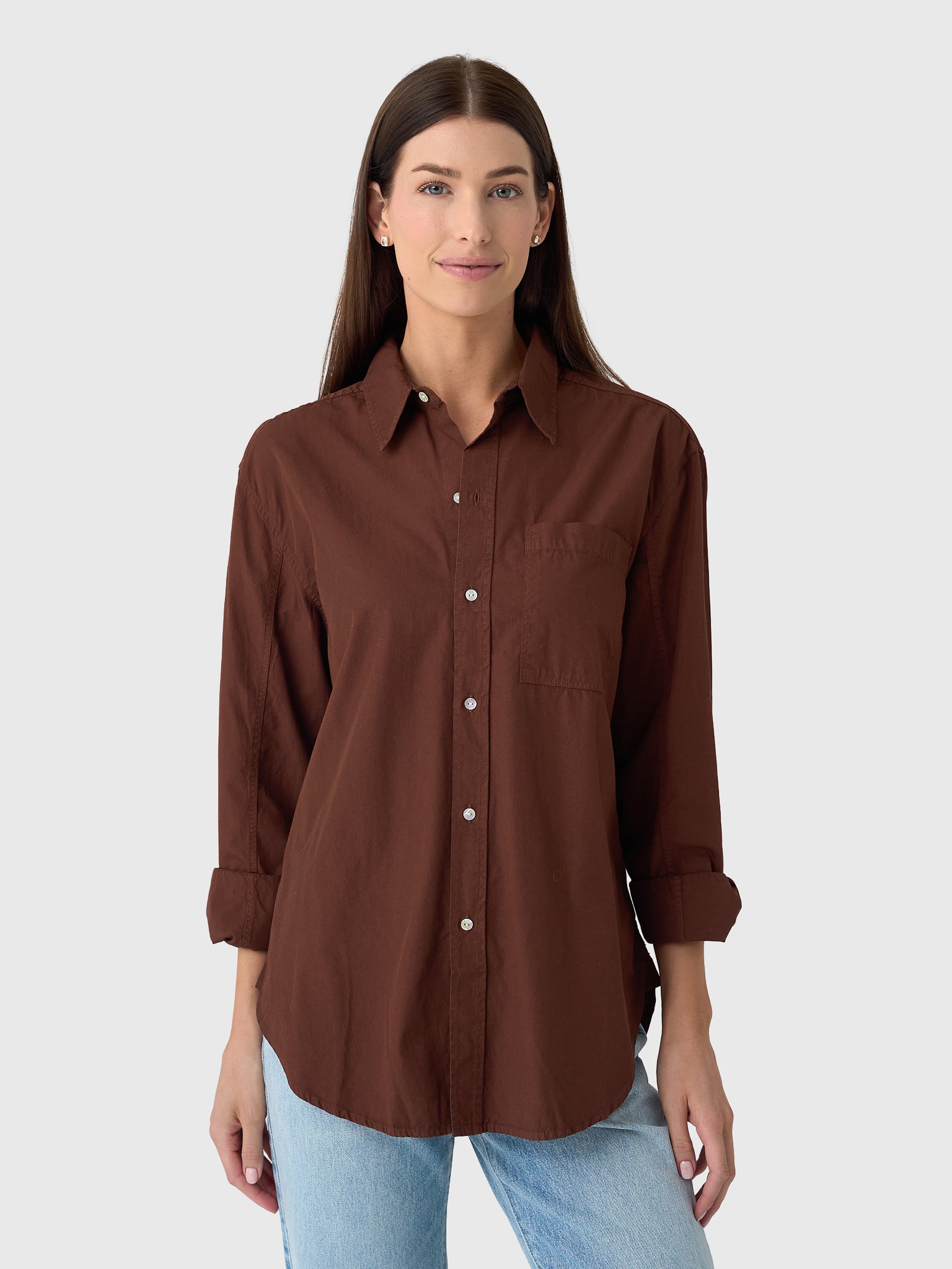 AMO Women's Ruth Oversized Shirt - Saint Bernard