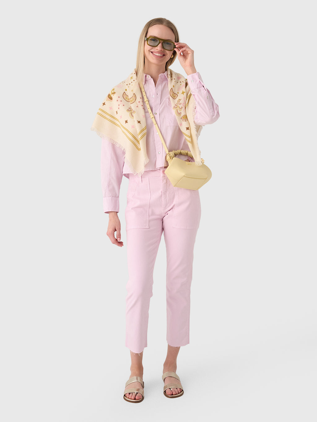 AMO Women's Ruth Crop Shirt - Saint Bernard