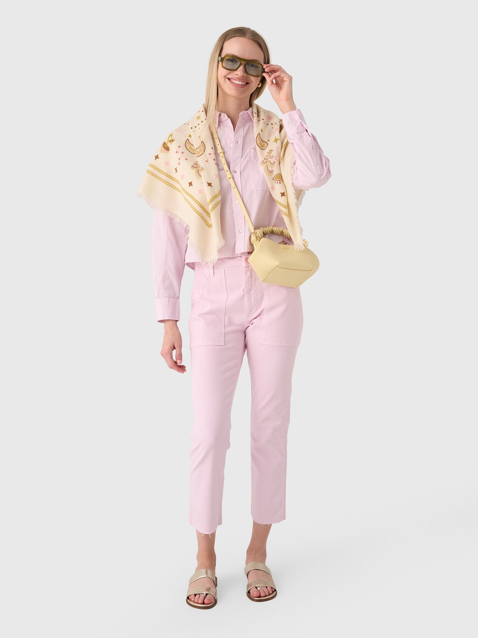 AMO Women's Ruth Crop Shirt - Saint Bernard