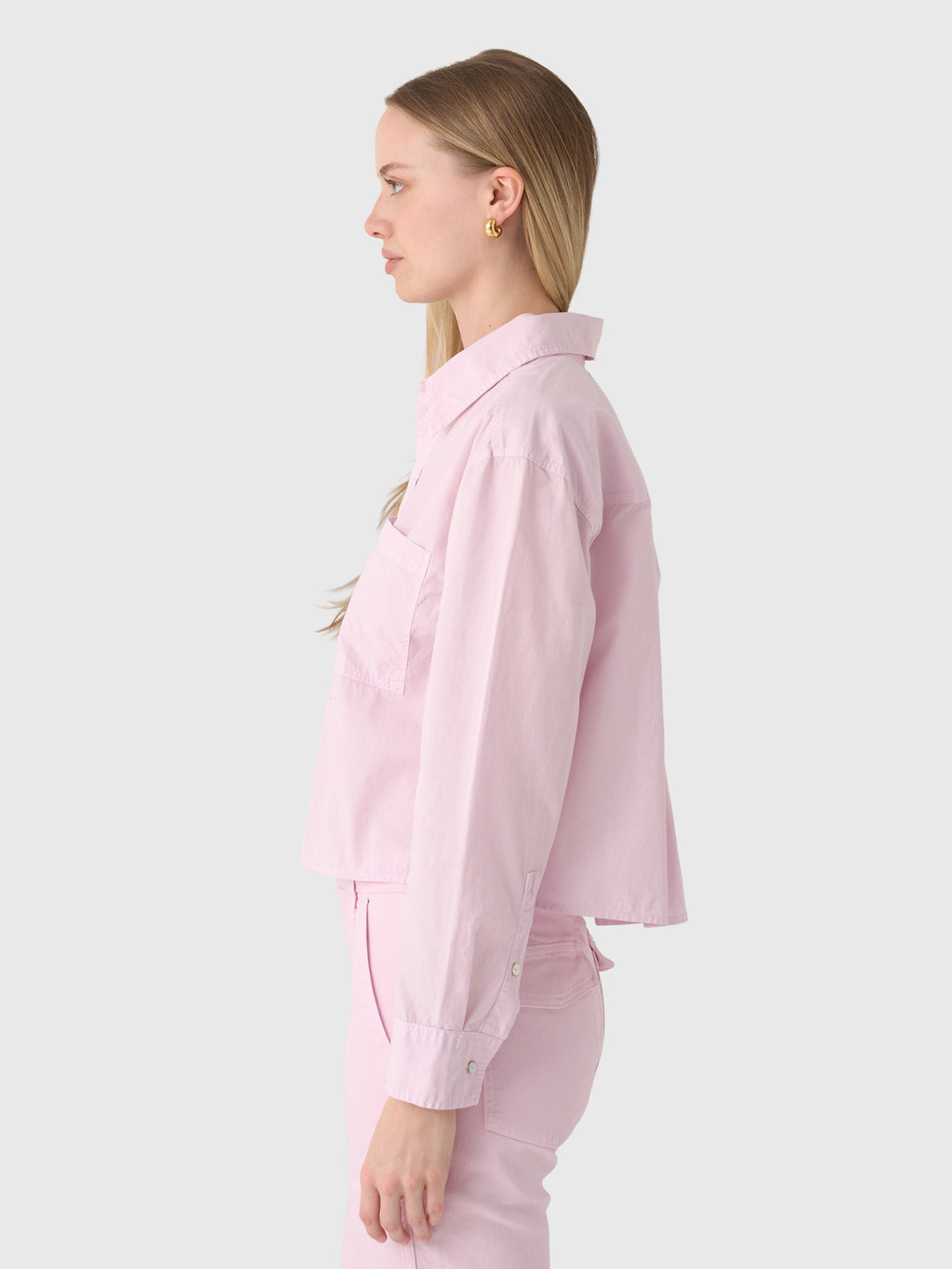 AMO Women's Ruth Crop Shirt - Saint Bernard