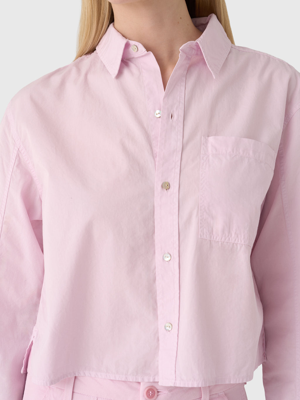 AMO Women's Ruth Crop Shirt - Saint Bernard