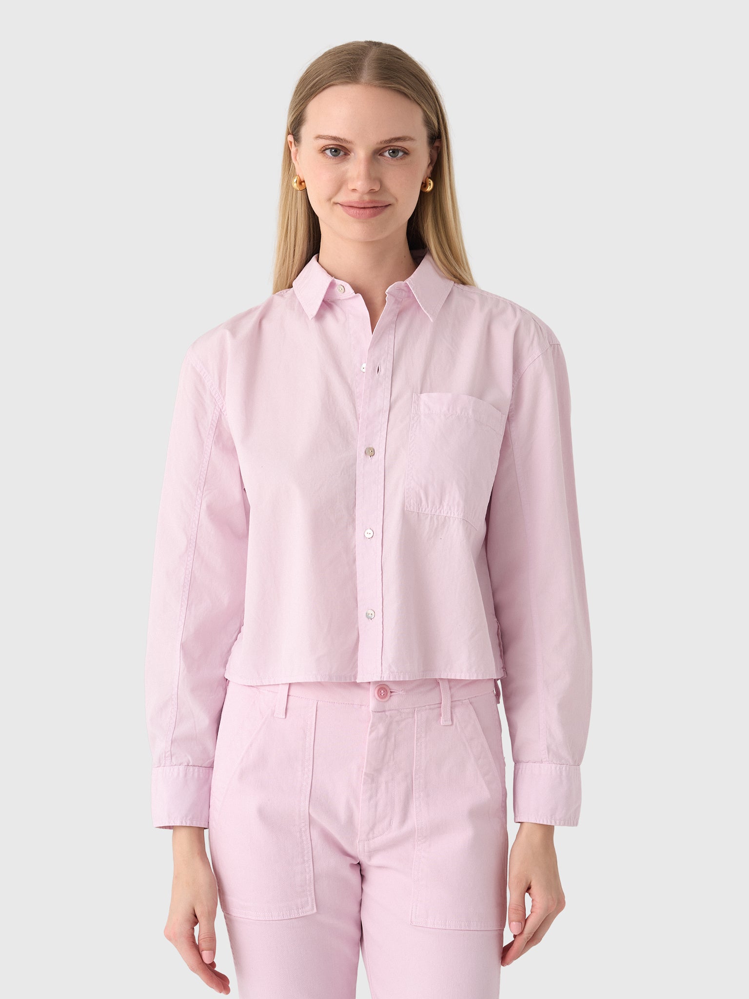 AMO Women's Ruth Crop Shirt - Saint Bernard