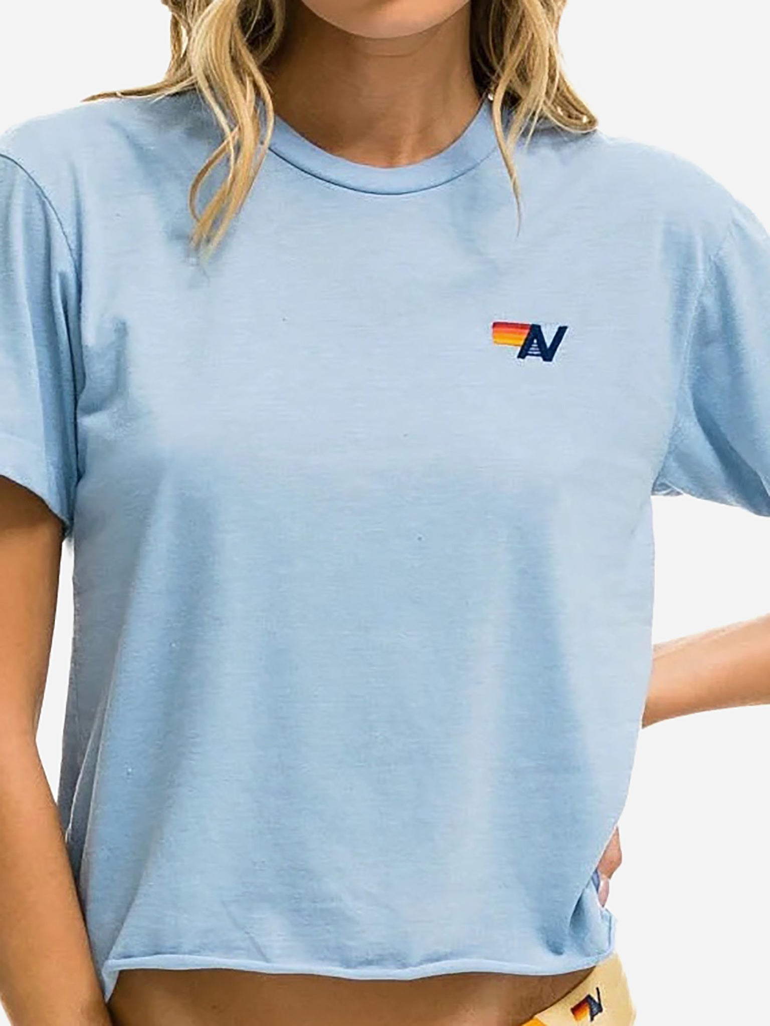 Aviator Nation Women's Basic Boyfriend Tee - Saint Bernard