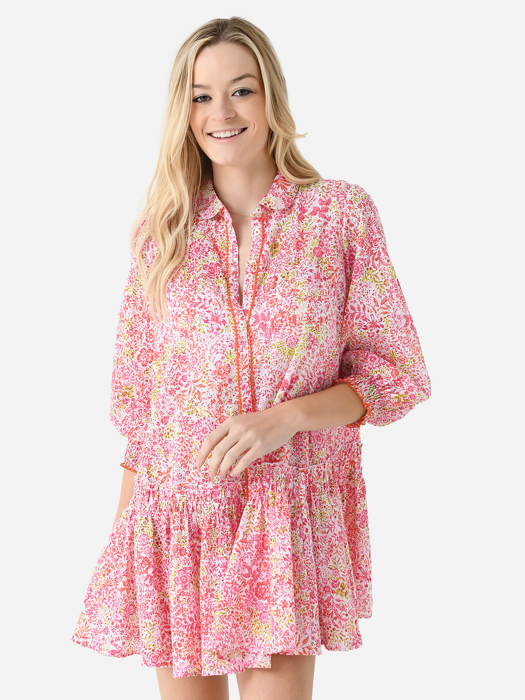 Poupette St Barth Women's Tesorino Mini Dress - Saint Bernard