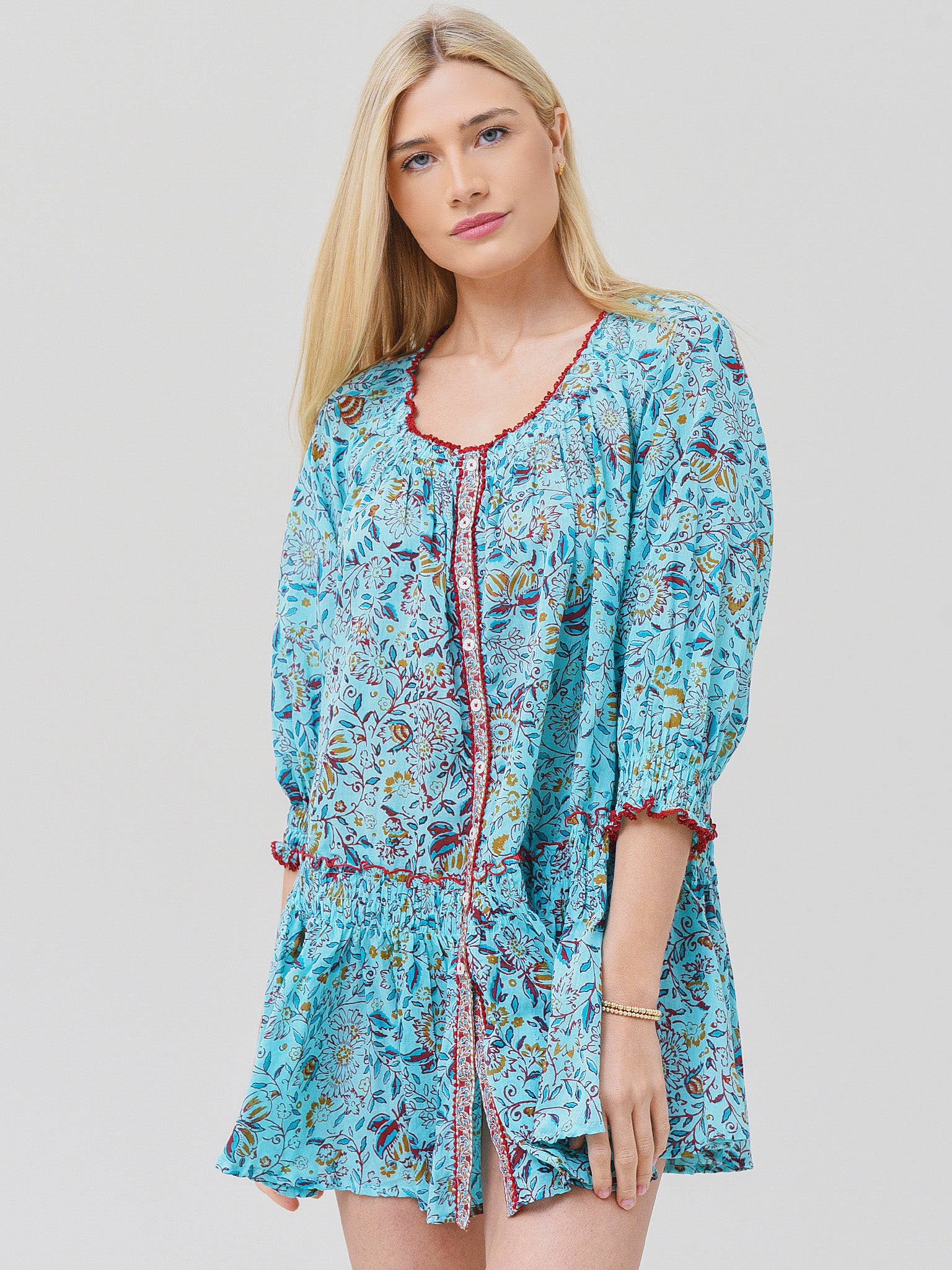 Poupette St Barth Women's Tesorino Mini Dress - Saint Bernard