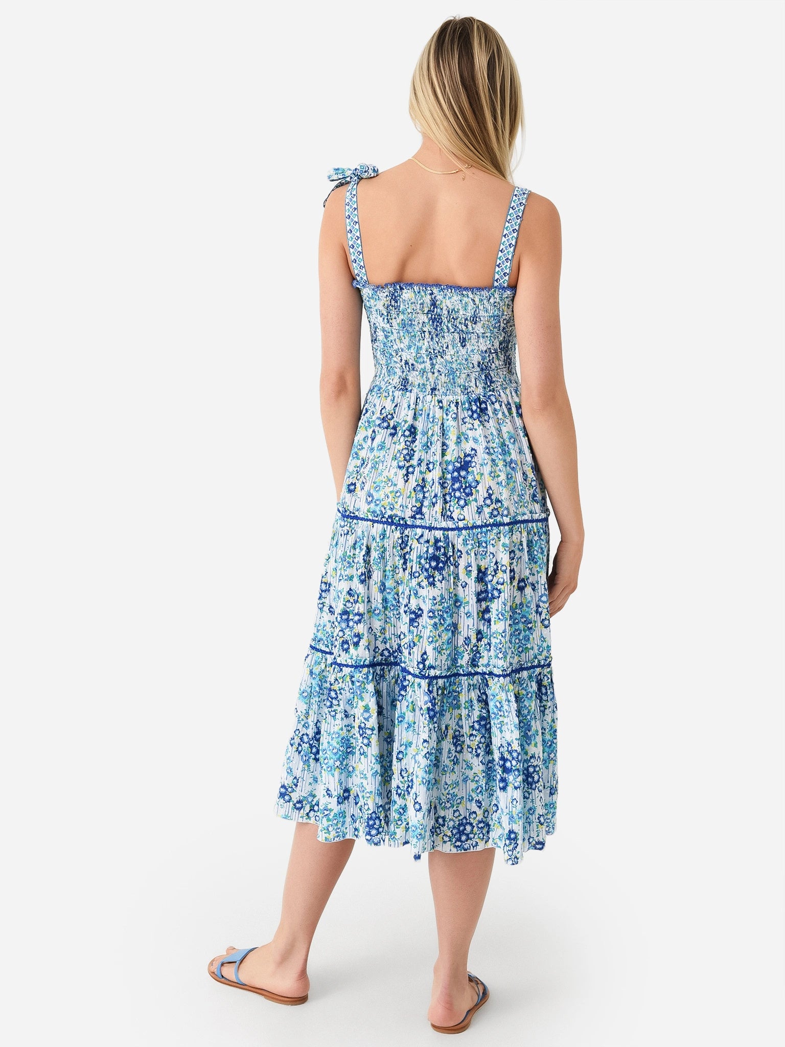 Poupette St Barth Women's Triny Midi Dress Saint Bernard Poupette St Barth Women's Triny Midi Dress Saint Bernard