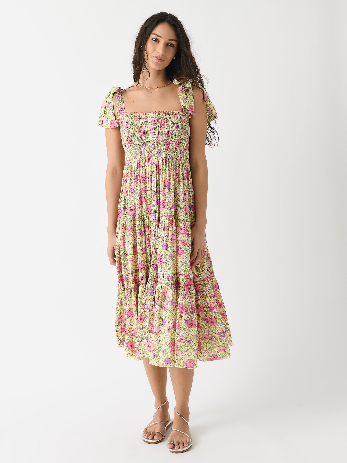 Poupette St Barth Women's Triny Long Dress - Saint Bernard