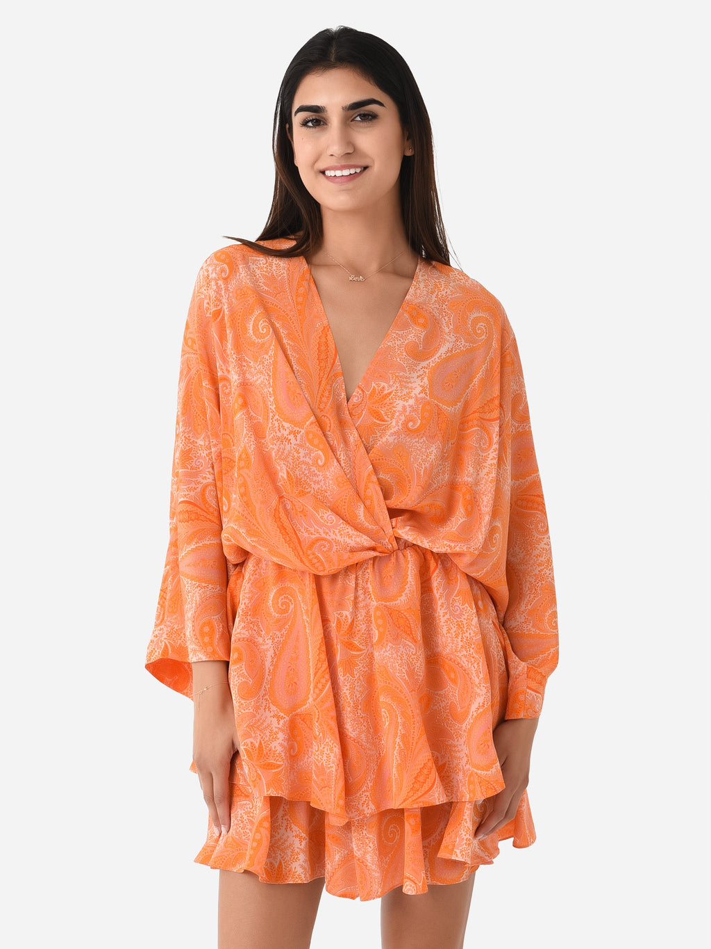 Zadig + Voltaire Women's Hailey Silk Dress  Saint Bernard