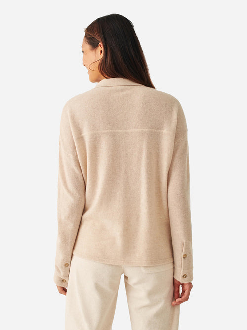 Faherty Brand Women's Cloud Cashmere Sweater Shirt