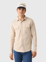Rye51 Men's The Waylan Knit Shirt - Saint Bernard