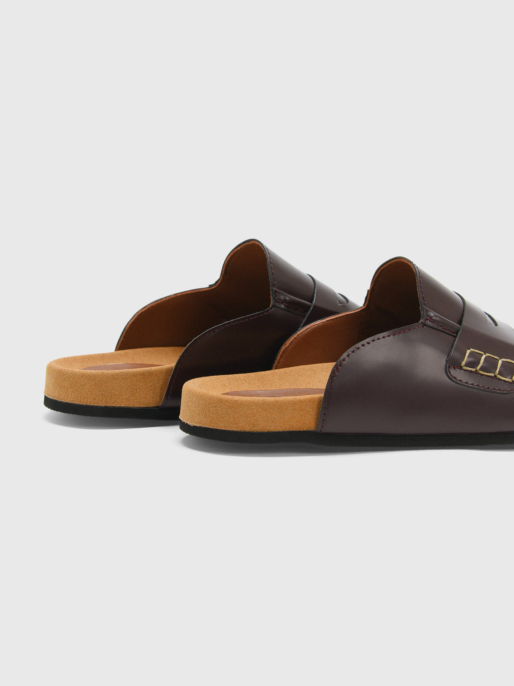 Penelope Chilvers Women's Elgin Leather Slide - Saint Bernard